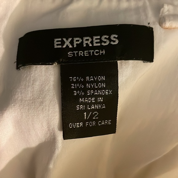 Express Strapless Dress - Picture 2 of 4